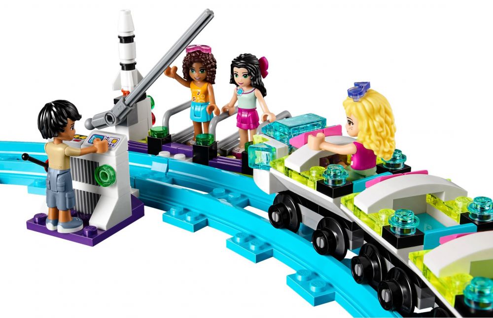 LEGO Friends 41130 pas cher Les montagnes russes du parc d