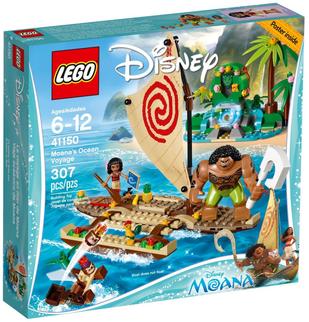 LEGO Disney 41150 pas cher, Le voyage en mer de Vaiana