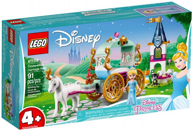 LEGO Disney 41159 Le carrosse de Cendrillon