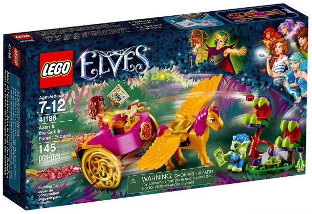 LEGO Elves 41186 L’évasion d'Azari de la forêt des gobelins