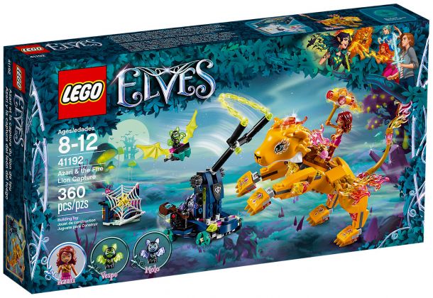 LEGO Elves 41192 Azari et la capture du lion de feu