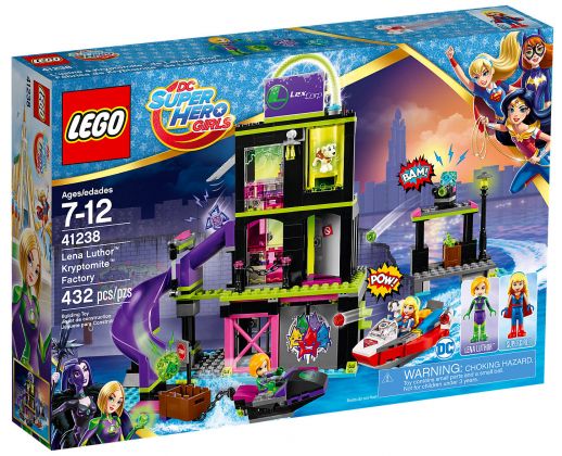 LEGO DC Super Hero Girls 41238 L'usine à Kryptomite de Lena Luthor