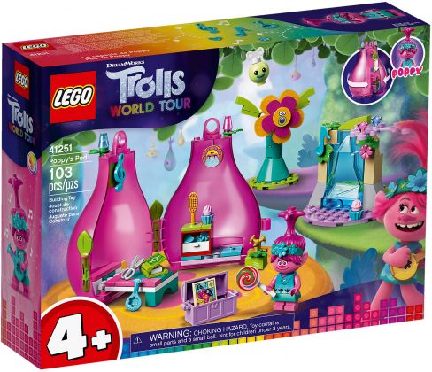 LEGO Trolls World Tour 41251 La capsule de Poppy