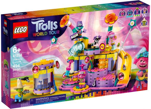 LEGO Trolls World Tour 41258 Le concert de Funky City