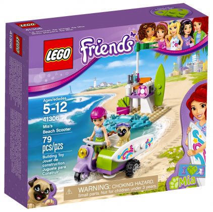 LEGO Friends 41306 Le scooter de plage de Mia