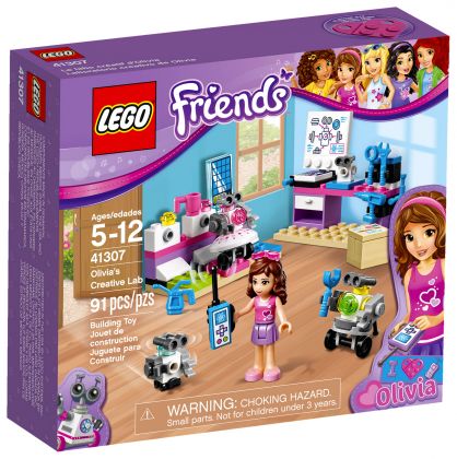 LEGO Friends 41307 Le labo créatif d’Olivia