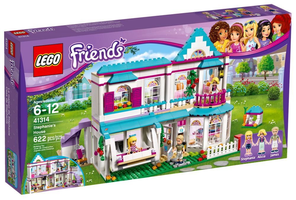 LEGO Friends 41314 pas cher, La maison de Stéphanie