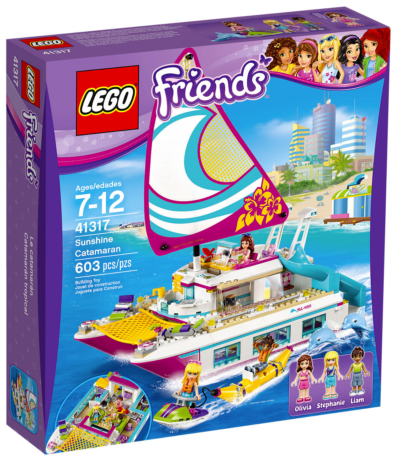 lego friends catamaran 41317