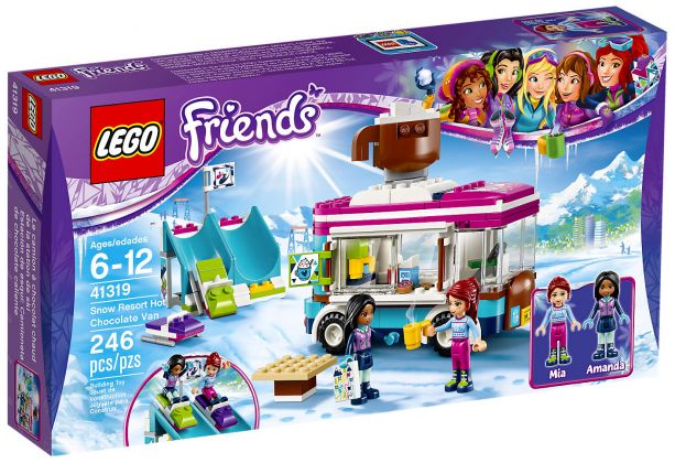 LEGO Friends 41319 La camionnette à chocolat de la station de ski