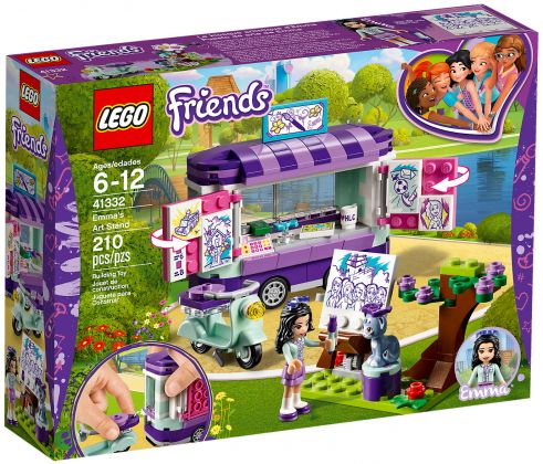 LEGO Friends 41332 Le stand d'art d'Emma