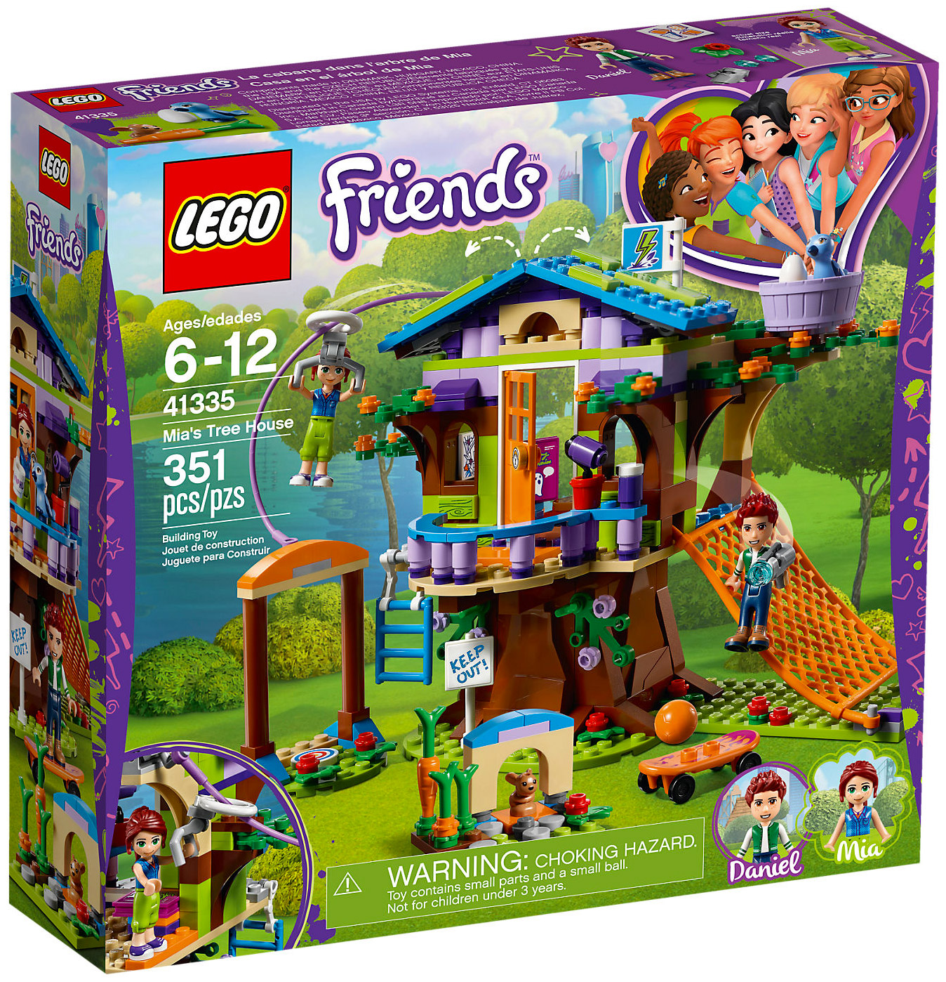 LEGO Friends 41328 pas cher, La chambre de Stéphanie