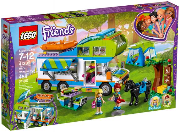 LEGO Friends 41339 Le camping-car de Mia
