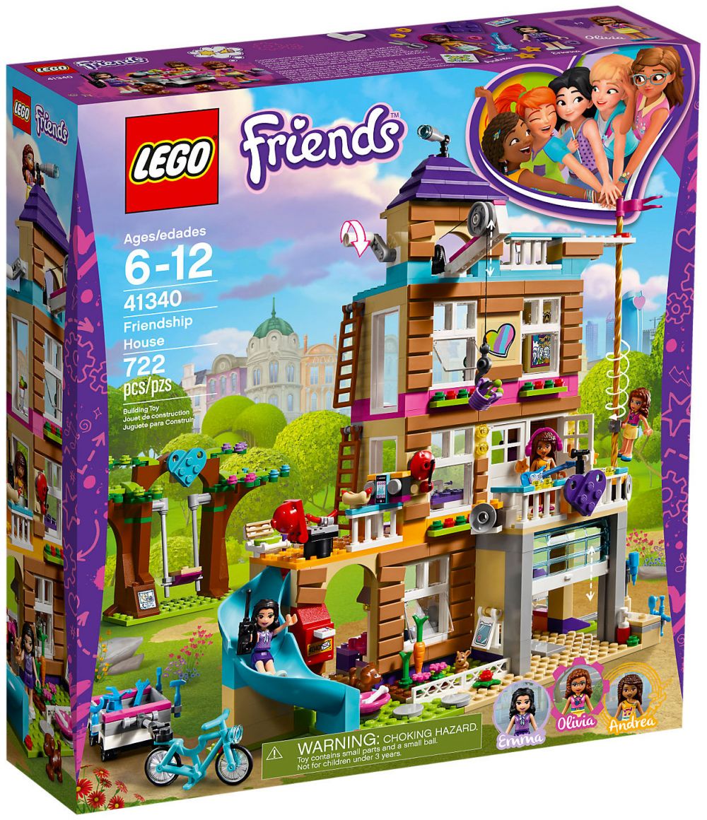 LEGO Friends 41340 pas cher, La maison de l'amitié