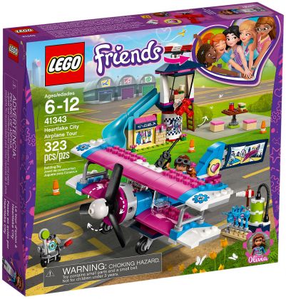 LEGO Friends 41343 La visite en avion d'Heartlake City