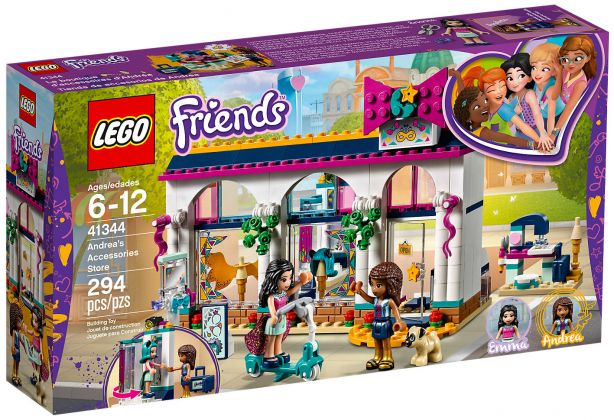 LEGO Friends 41344 La boutique d'accessoires d'Andréa