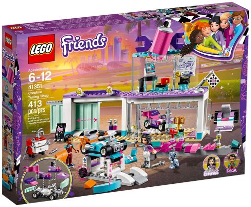 LEGO Friends 41351 L'atelier de customisation de kart