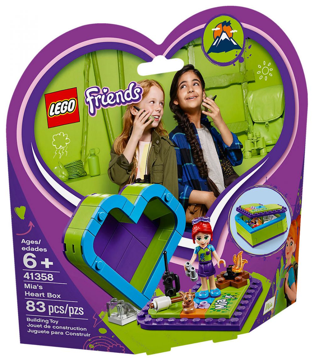 LEGO®-Friends La boîte cœur dété de Mia Jouet pour Fille et Garçon