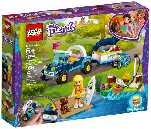 LEGO Friends 41364 Le buggy et la remorque de Stéphanie