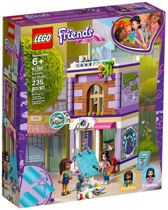 LEGO Friends 41365 L'atelier d'artiste d'Emma