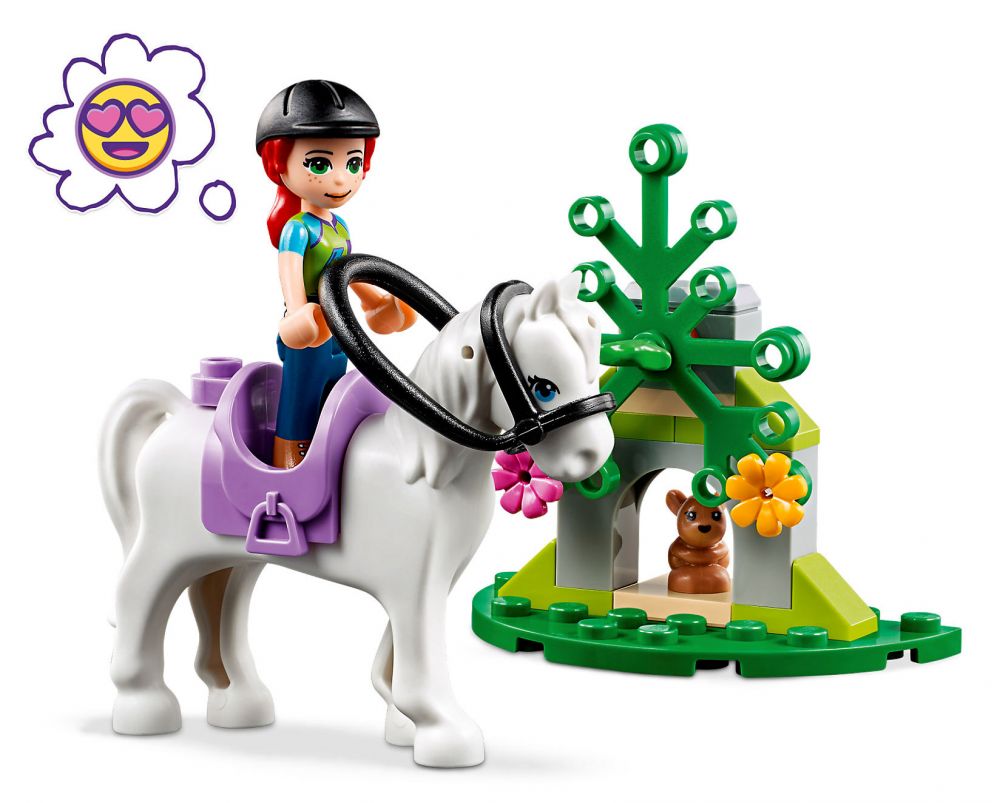 La remorque du cheval et du poney Lego