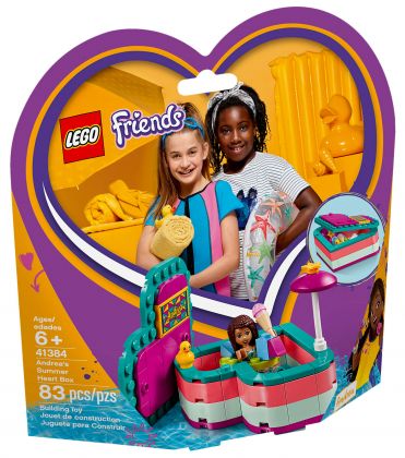 LEGO Friends 41384 La boîte cœur d'été d'Andréa