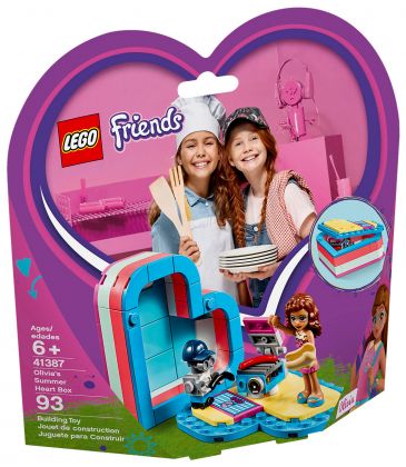 LEGO Friends 41387 La boîte cœur d'été d'Olivia