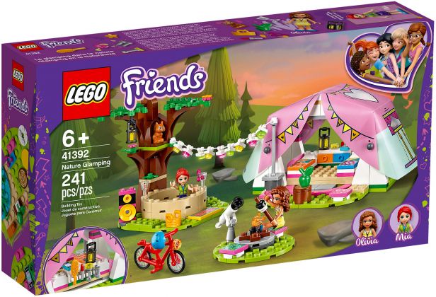 LEGO Friends 41392 Le camping glamour dans la nature