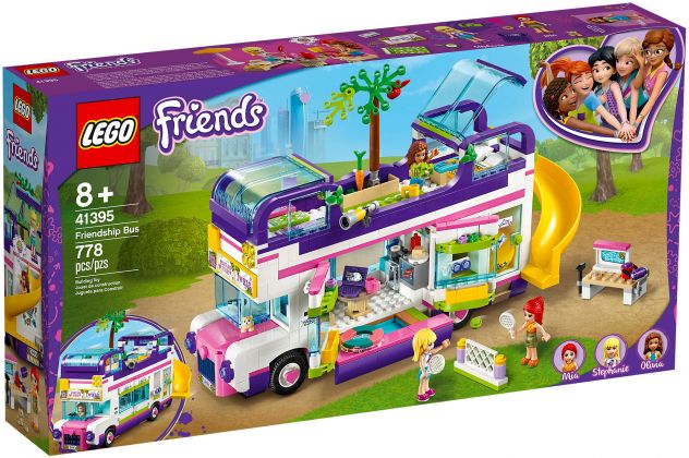 LEGO Friends 41395 Le bus de l'amitié