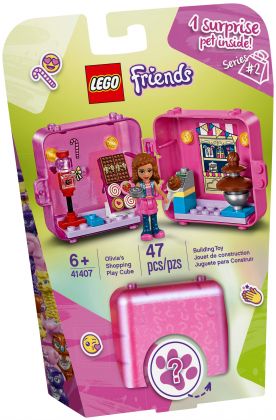 LEGO Friends 41407 Le cube de jeu shopping d'Olivia