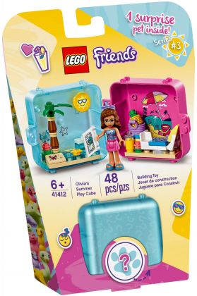 LEGO Friends 41412 Le cube de jeu d'été d'Olivia