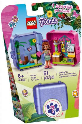 LEGO Friends 41436 Le cube de jeu de la jungle d'Olivia