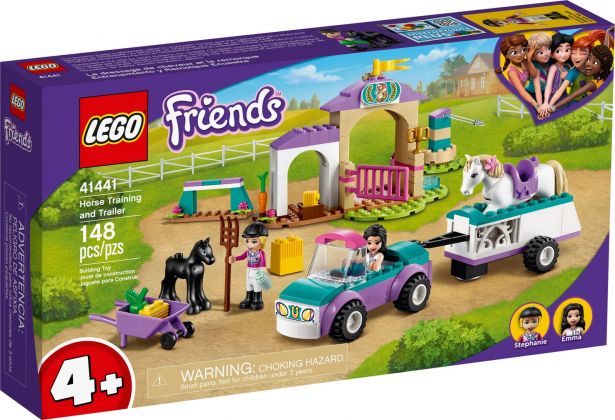 LEGO Friends 41441 Le dressage de chevaux et la remorque