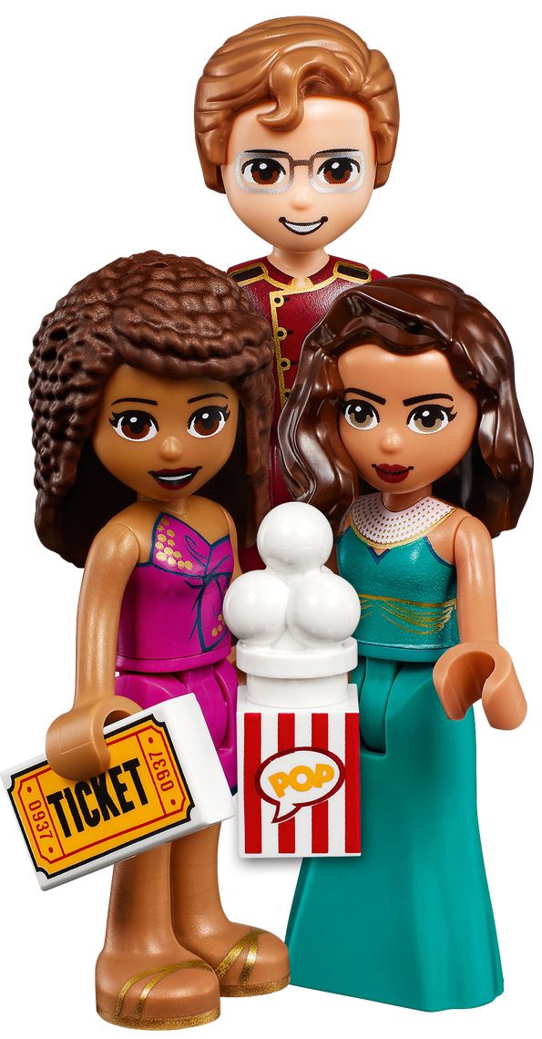 LEGO Friends 41448 Le Cinéma de Heartlake City, Jeu Créatif pour Fille et Garçon  7 Ans pas cher 