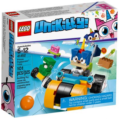 LEGO Unikitty 41452 Le tricycle de Prince Puppycorn