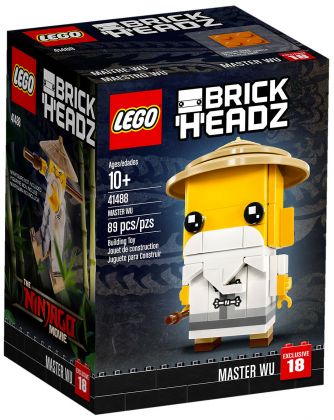 LEGO BrickHeadz 41488 Maître Wu