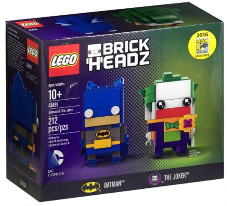 LEGO BrickHeadz 41491 Batman & The Joker