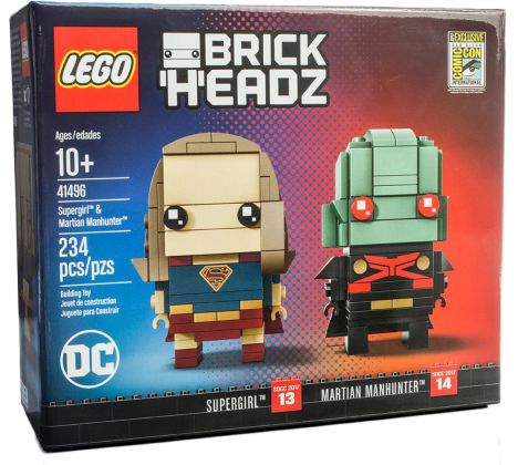 LEGO BrickHeadz 41496 Supergirl et Martian Manhunter