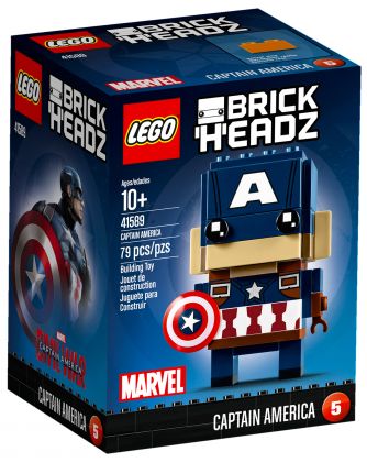 LEGO BrickHeadz 41589 Captain America