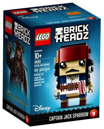 LEGO BrickHeadz 41593 Captain Jack Sparrow