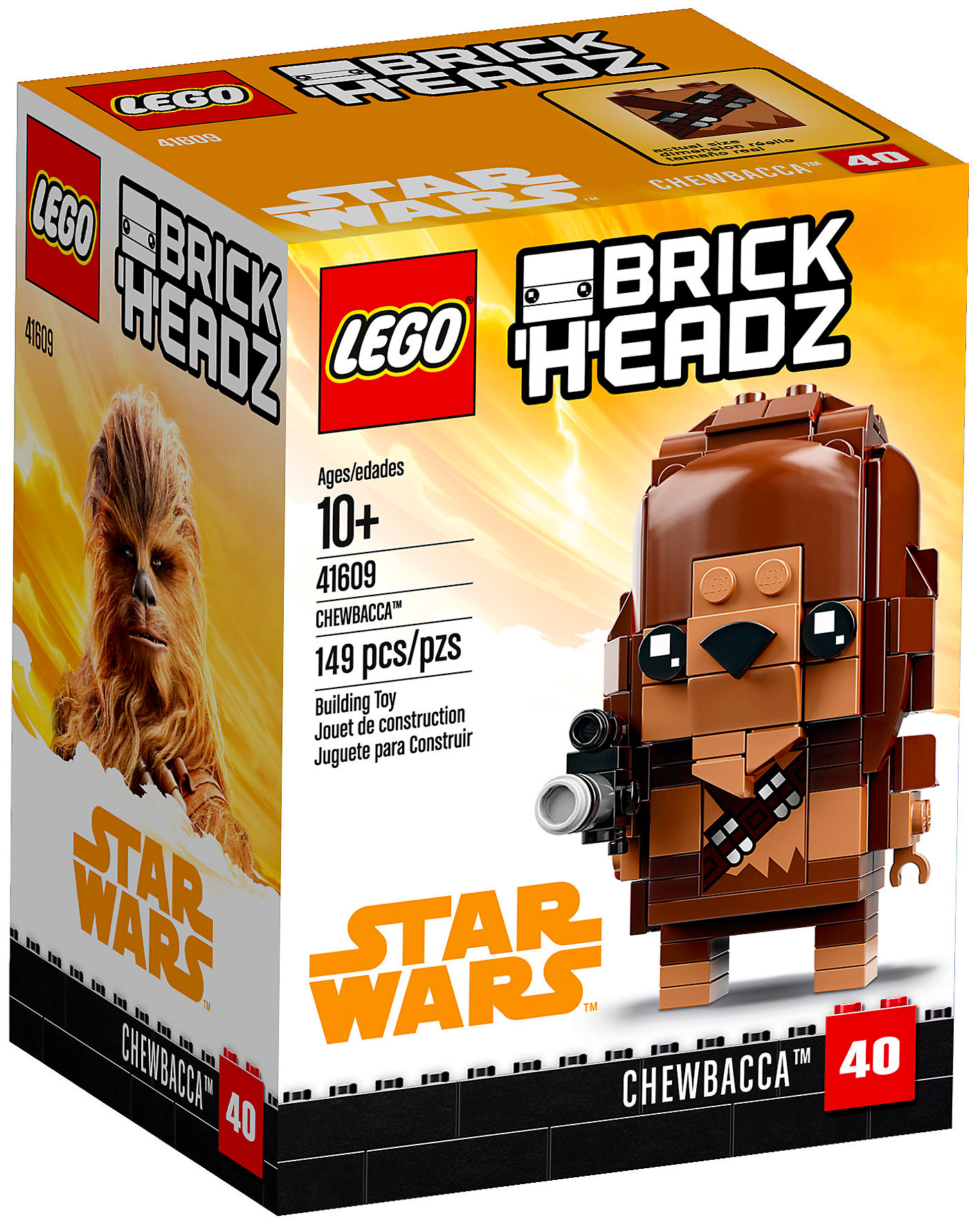 LEGO BrickHeadz 41609 pas cher, Chewbacca