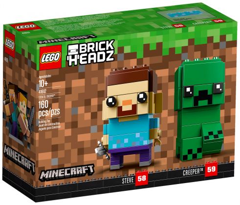 LEGO BrickHeadz 41612 Steve & Creeper (Minecraft)