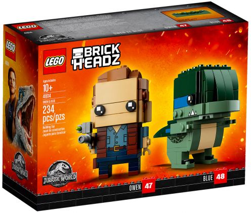 LEGO BrickHeadz 41614 Owen & Blue (Jurassic World)