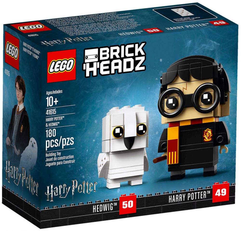 LEGO BrickHeadz 41615 pas cher, Harry Potter & Hedwige