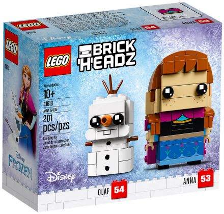 LEGO BrickHeadz 41618 Anna & Olaf (La Reine des Neiges)