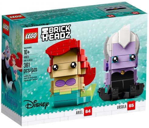 LEGO BrickHeadz 41623 Ariel & Ursula (La petite sirène)