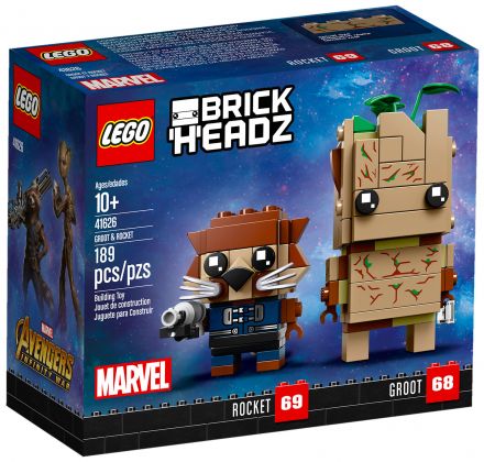LEGO BrickHeadz 41626 Groot & Rocket