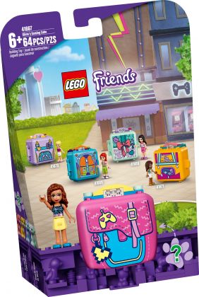 LEGO Friends 41667 Le cube de jeu vidéo d’Olivia