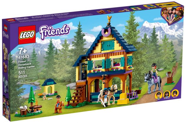 LEGO Friends 41683 Le centre équestre de la forêt