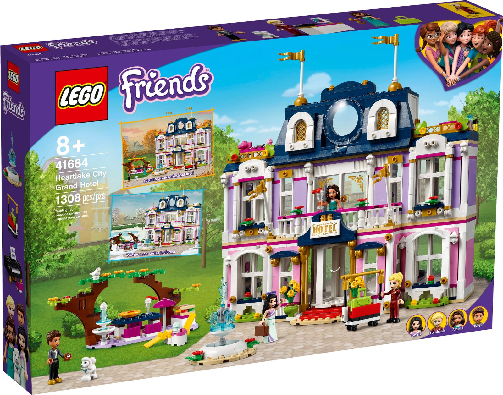 Lego fille friends : briques et minifigurines Lego pas cher