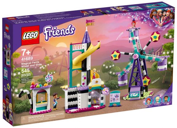 LEGO Friends 41689 La grande roue et le toboggan magiques